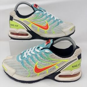 Nike Air Torch 4 Women 7 White Volt Turquoise CW5607-100 Running Training Shoes